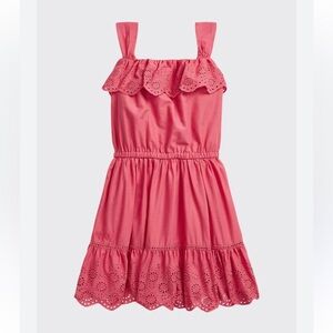 Polo Ralph Lauren Kids eye lit embroidered red Nantucket dress 3t